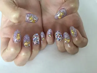 ネイル 💎🐰 saki. m 🐰💎のネイルデザイン