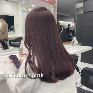 カラー ブリーチなし透明感 💗RYOTAのヘアスタイル