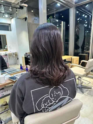 セミロング 𝐑𝐮𝐧𝐚 🩵のヘアスタイル