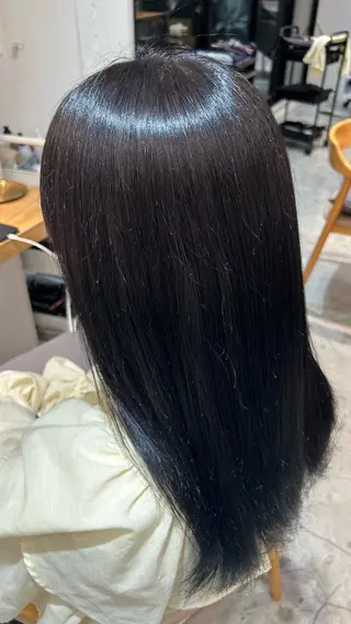 セミロング カラー 💖竹島 遥楓💖のヘアスタイル