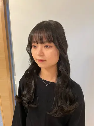 ロング カラー パーマ 🌺tsugumiのヘアスタイル