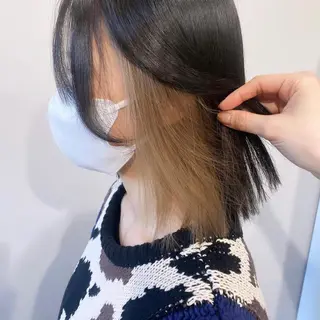 ミディアム カラー ✨【公式】 juhl.横浜✨のヘアスタイル