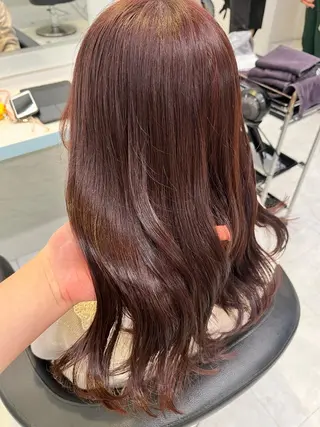 ミディアム カラー ヘアアレンジ 愛されカラー🩷 はるなのヘアスタイル