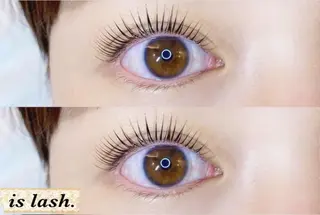 マツエク・マツパ is  lash.⚛︎eyelashsalon所属・is lash. ⚛︎eyelashのマツエク・マツパデザイン
