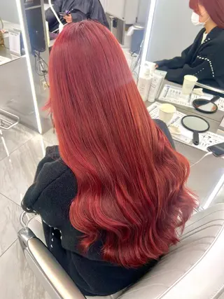 ロング カラー 最高級髪質改善🥇 小玉美菜のヘアスタイル