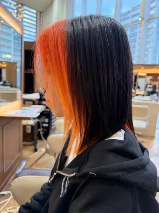 ミディアム 小平 琳のヘアスタイル