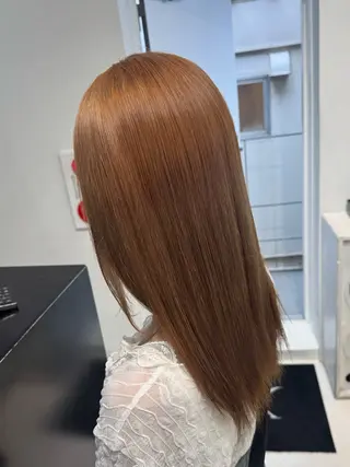 ロング カラー 原宿 艶カラー🫧 ちり🍎のヘアスタイル