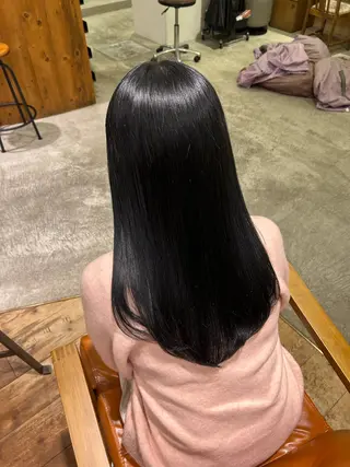 梅田/美髪ストレート /パーマ/mariのヘアスタイル