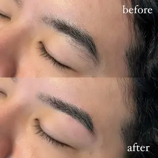 メンズ アイブロウ YURIA所属・大城 友里亜の眉毛・アイブロウイメージ