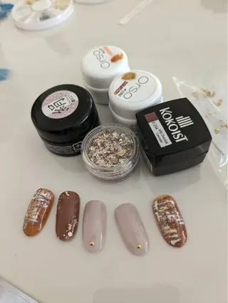 ネイル BOO!STYLE所属・オイカワ アユミのネイルデザイン