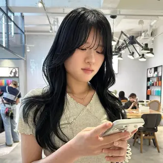 カラー 韓国ヘア/ネイル kanako🤍🫧のヘアスタイル