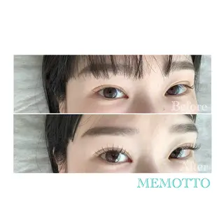 マツエク・マツパ MEMOTTO CHIHIROのマツエク・マツパデザイン