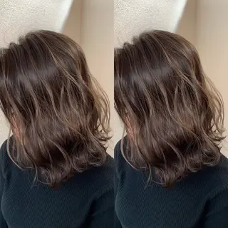 ミディアム カラー 似合わせ/ブリーチ カラー.岡田友仁のヘアスタイル