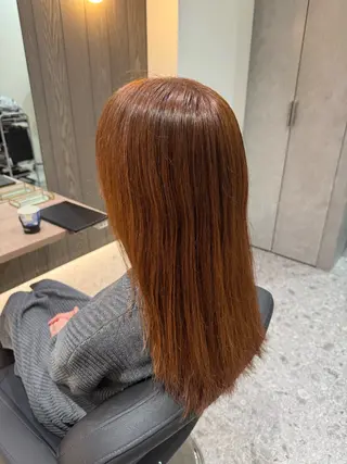 カラー 中野 瑠星のヘアスタイル