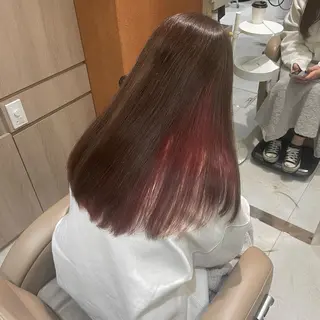 ロング カラー MANAMI🪸 インナーカラーのヘアスタイル