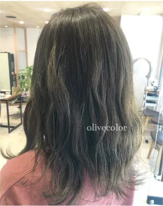 セミロング うる艶レイヤーカット hinakoのヘアスタイル