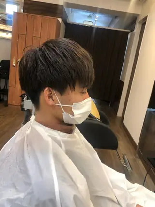 ショート メンズ MATSURI BASE.AWAJIのヘアスタイル