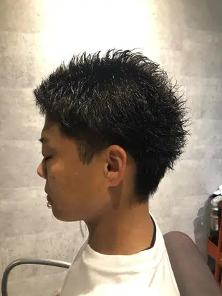 ショート メンズ モデル募集 神田のヘアスタイル