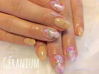 ネイル GéRanium Harukaのネイルデザイン