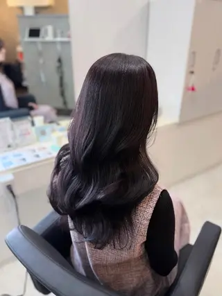 ロング カラー 韓国ヘア/髪質改善 /natsuki🧸のヘアスタイル