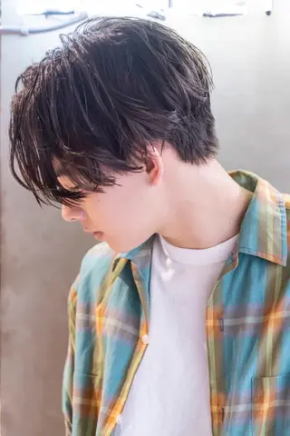 カラー パーマ ヘアアレンジ ネイル キッズ メンズ ショート マツエク・マツパ 🌸グレージュ/ ベージュ🌸yutaのヘアスタイル