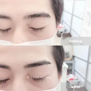 メンズ ネイル マツエク・マツパ ミラクル ミラーのマツエク・マツパデザイン