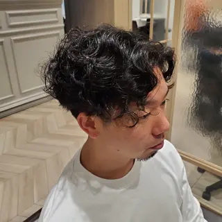 メンズ パーマ TriumpH天王寺 Makoのヘアスタイル