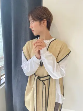 ショート カラー ✨モデルさん募集中✨ サギヤタクミのヘアスタイル