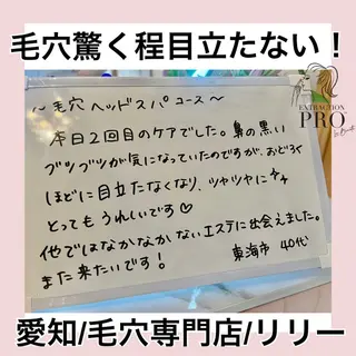 トータルビューティー サロンLilyのエステ・リラクイメージ