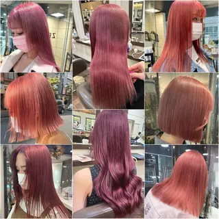 ロング カラー ‪るか/‪透明感 カラー/アレンジのヘアスタイル