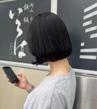 ショート カラー ParveMix /石田 佳澄🩶のヘアスタイル