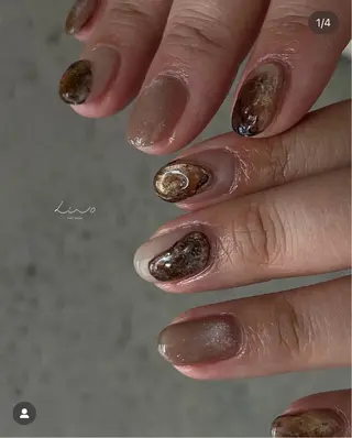 ネイル lino大阪本町店所属・lino 大阪本町店のネイルデザイン