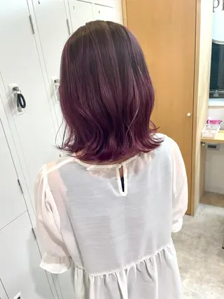 ミディアム 田中大星 /ボブ 縮毛矯正のヘアスタイル