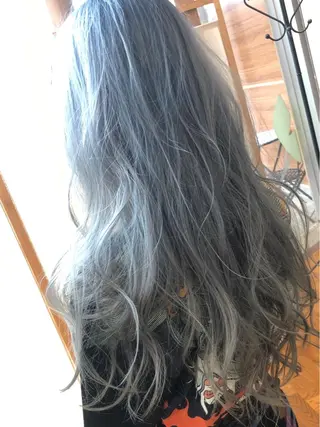 ロング カラー egg by TJ天気予報所属・🌈日比野 哲二のヘアスタイル