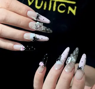 ネイル By moonネイル 🌷ワンホン/韓国風のネイルデザイン