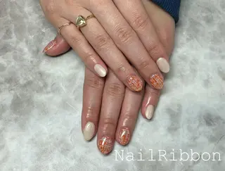 ネイル ネイルリボン 石田のネイルデザイン