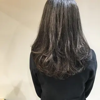 ロング カラー レイヤーカット BLend 渋谷のヘアスタイル