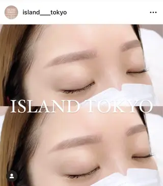 アイブロウ ISLAND TOKYO所属・吉沢 衣芙季の眉毛・アイブロウイメージ