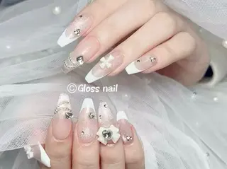 ネイル Gloss nail 💅yuna✨のネイルデザイン