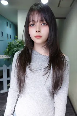 ロング sakura🌸 レイヤー/韓国ヘアのヘアスタイル