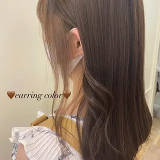 ロング 艶カラー/韓国風ヘア 🩵shioneのヘアスタイル