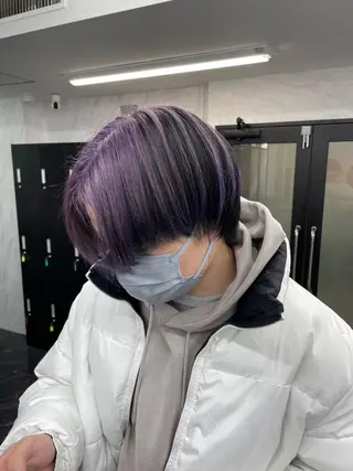 ショート カラー Wehlen所属・透明感カラー🌟 keisukeのヘアスタイル