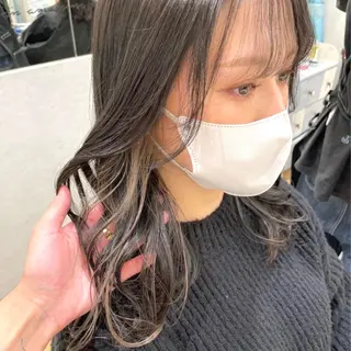 ミディアム カラー ♥️ブリーチ/ボブ/ レイヤー♥️maiのヘアスタイル