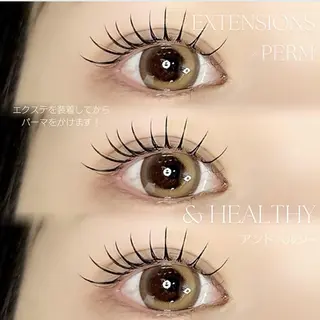 マツエク・マツパ ALTER EYES AKINAのマツエク・マツパデザイン