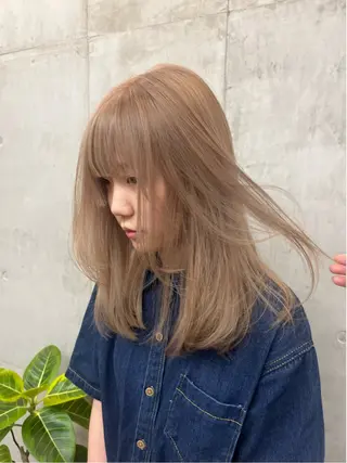 セミロング SALT WATER所属・🫐 𝐌𝐚𝐨 🫐似合わせcutのヘアスタイル