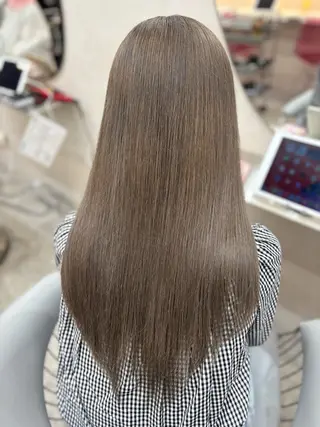 ロング カラー 新宿/韓国ヘア 中明度カラー/かやのヘアスタイル