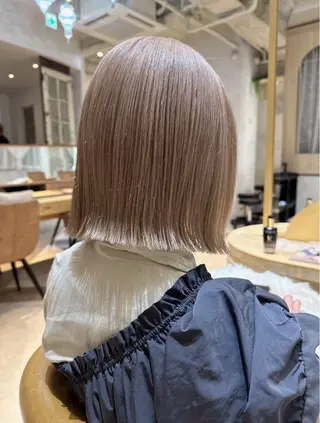 ショート 艶カラー/ボブ /似合わせ/田口愛那のヘアスタイル