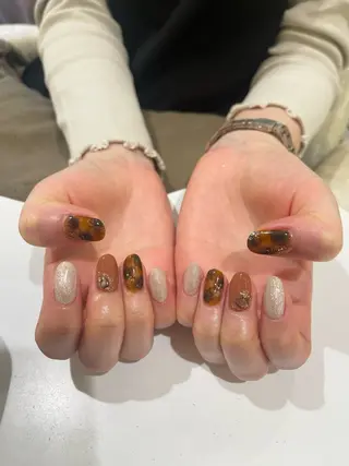 ネイル 🐶 🐾のネイルデザイン