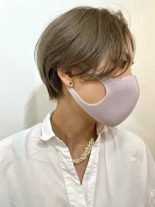 ショート カラー 🍃ショートヘア🍃 北林春樹のヘアスタイル