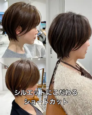 ショート カラー 似合わせショート/ 髪質改善✨遠田✨のヘアスタイル